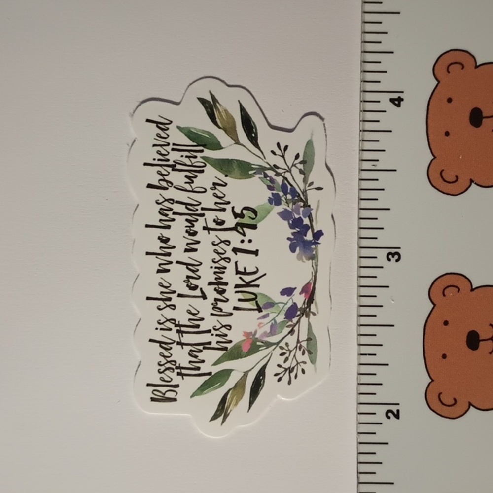 10/$10 Inspirational Bible Verse Jesus Biblical God Faith Heaven Sticker Decal